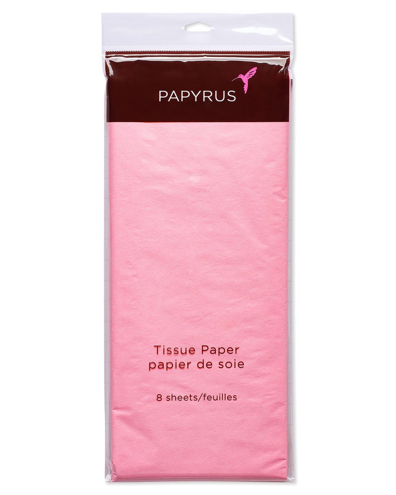Papyrus 8 Sheet Light Pink Tissue Paper for Valentines, Birthdays, Crafts, DIY and More - Image 5